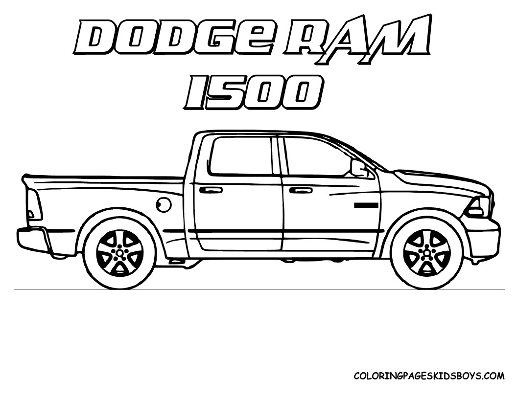 Coloring Pages For Boys Trucks
 truck color book pages Truck Coloring Sheet