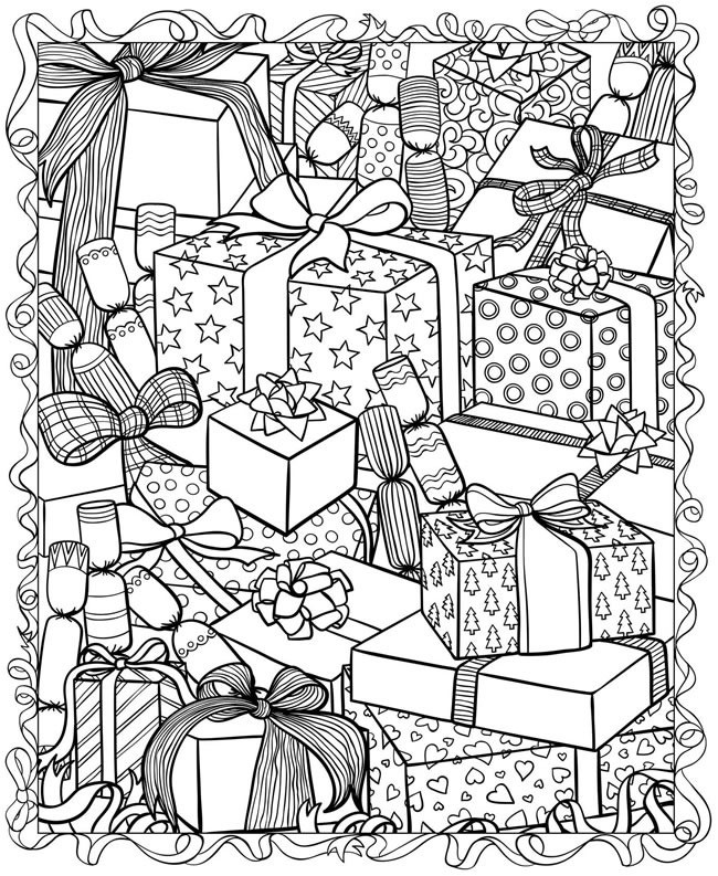 Coloring Pages For Christmas Free Printable
 21 Christmas Printable Coloring Pages