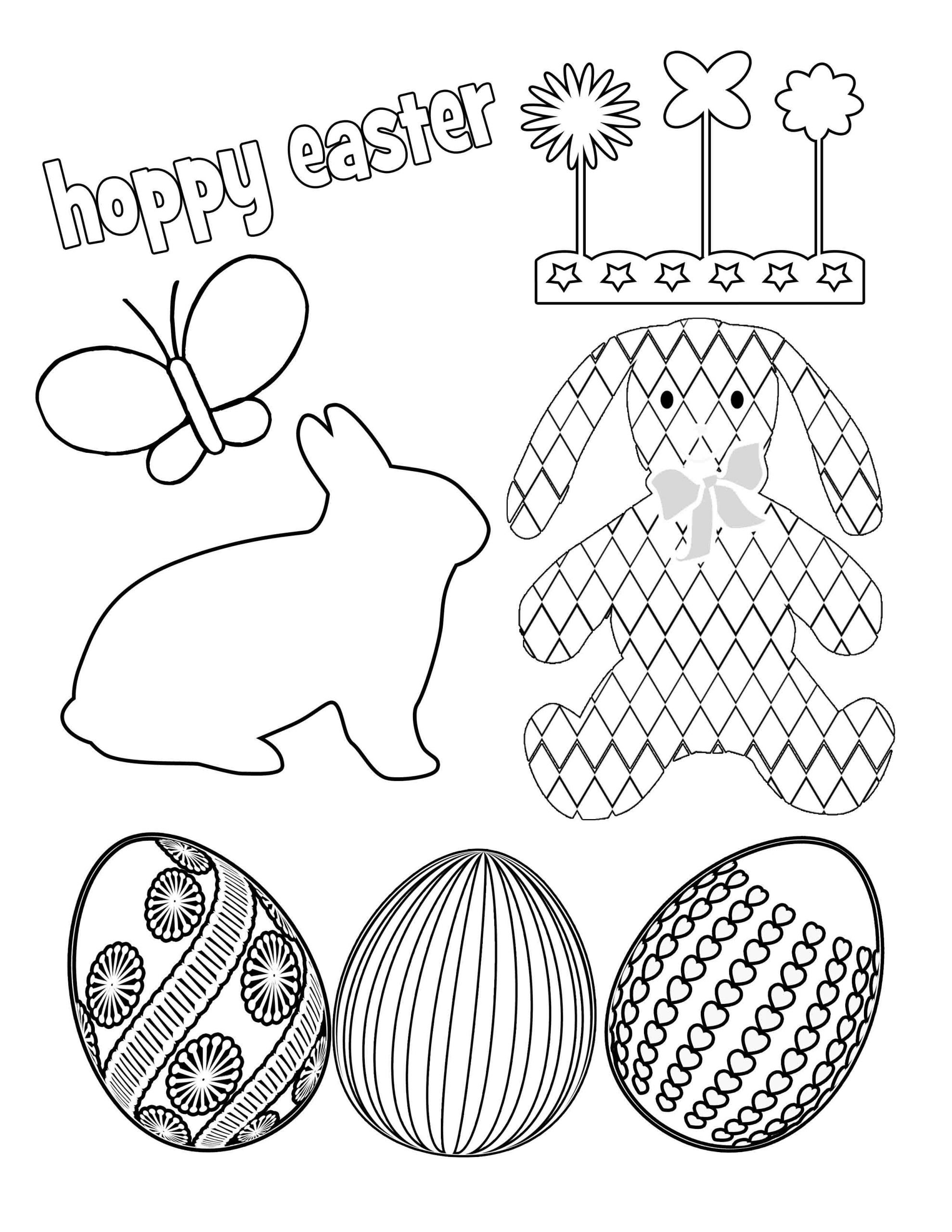Coloring Pages For Easter Printable
 Party Simplicity Free Easter Printables Kids Coloring