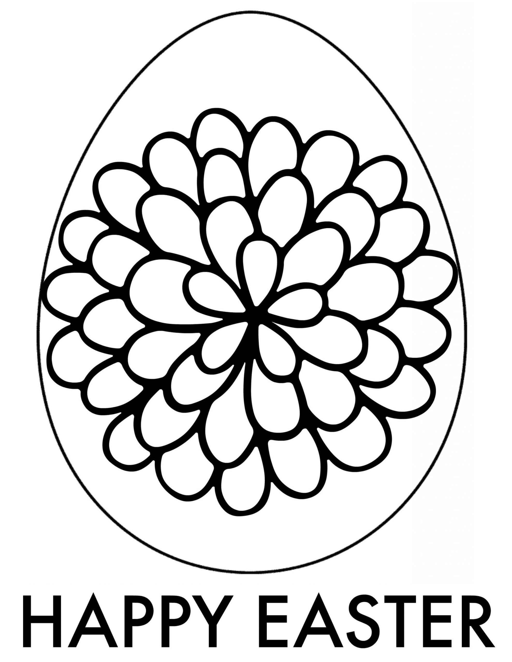 Coloring Pages For Easter Printable
 Easter Adult Coloring Pages