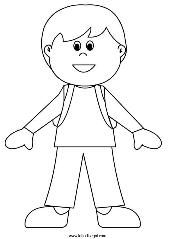 Coloring Pages For Girls And Boys
 Kluk omalovánka