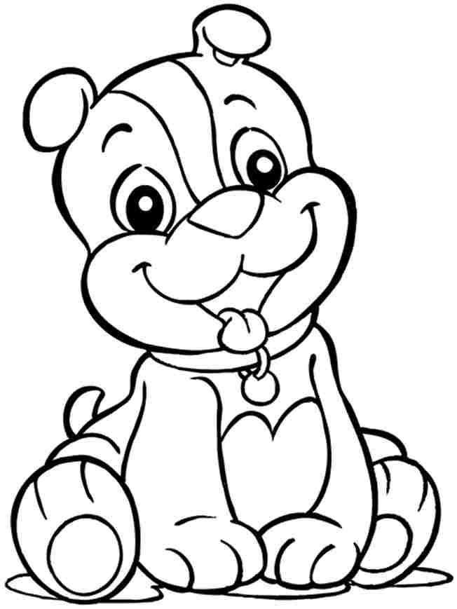 Coloring Pages For Girls Animals
 Colouring Sheets Animal Dogs Printable Free For Girls
