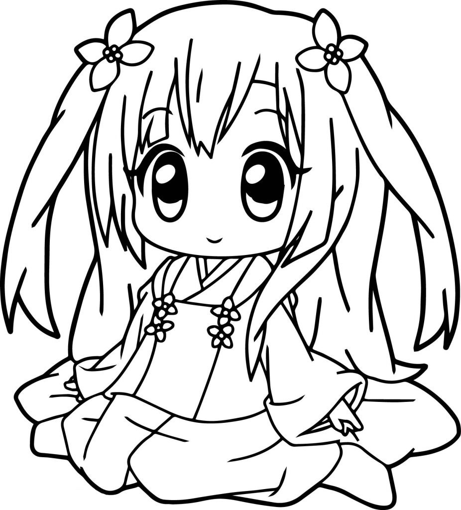 Coloring Pages For Girls Anime
 Cute Coloring Pages Best Coloring Pages For Kids