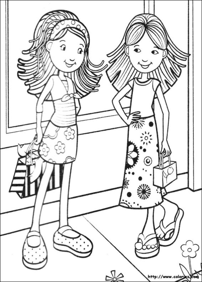 Coloring Pages For Girls Images
 coloriages divers