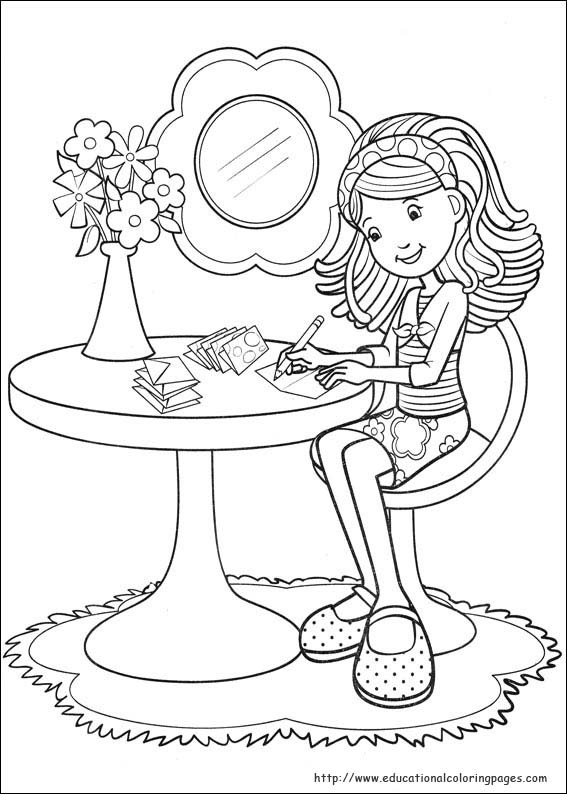 Coloring Pages For Girls Images
 Groovy Girls Coloring Pages free For Kids