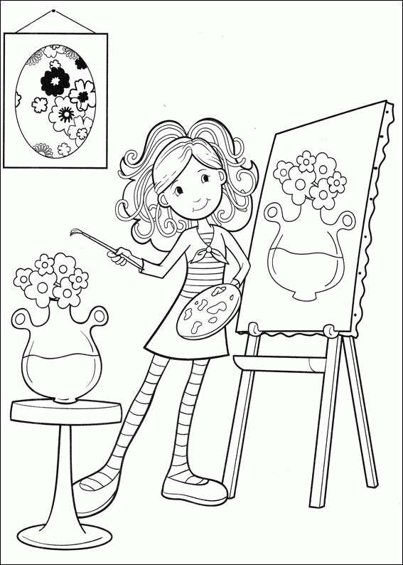 Coloring Pages For Girls Images
 Groovy Girls Coloring Pages