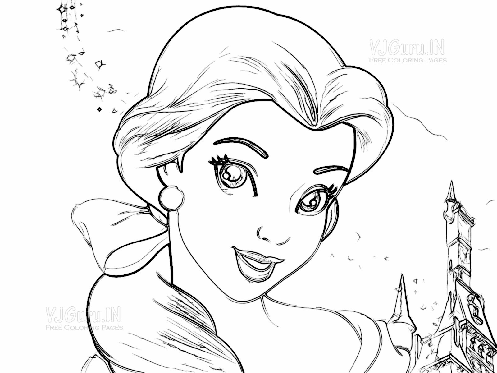Coloring Pages For Girls To Print
 Free line Printable Coloring Pages How to Draw HD Videos