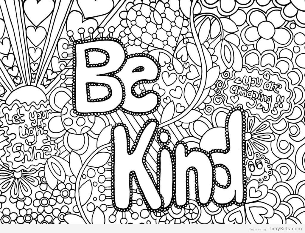 Coloring Pages For Girls To Print
 Free Printable Cute Coloring Pages for Girls quotes that