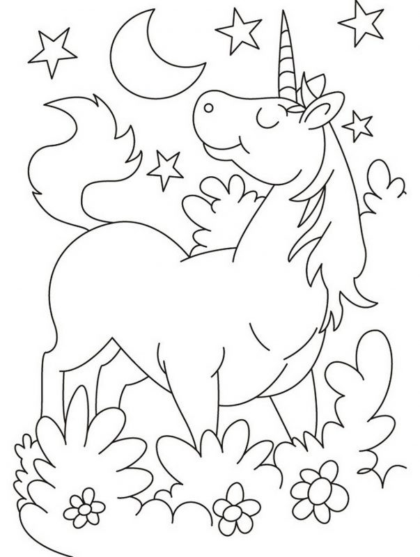 Coloring Pages For Girls Unicorn
 Unicorn Coloring Pages Printable