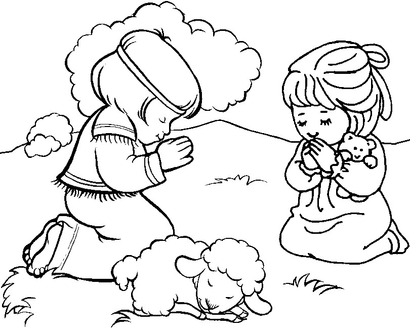Coloring Pages For Kids Christian
 Free Printable Christian Coloring Pages for Kids Best