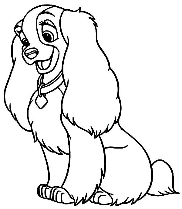 Coloring Pages For Kids Dogs
 Give your child dog coloring pages and make him happy