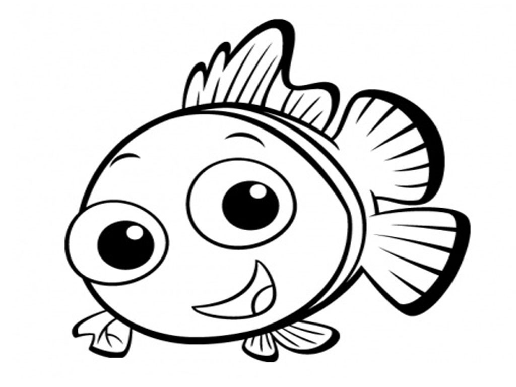 Coloring Pages For Kids Fish
 Fish Coloring Pages Free Download