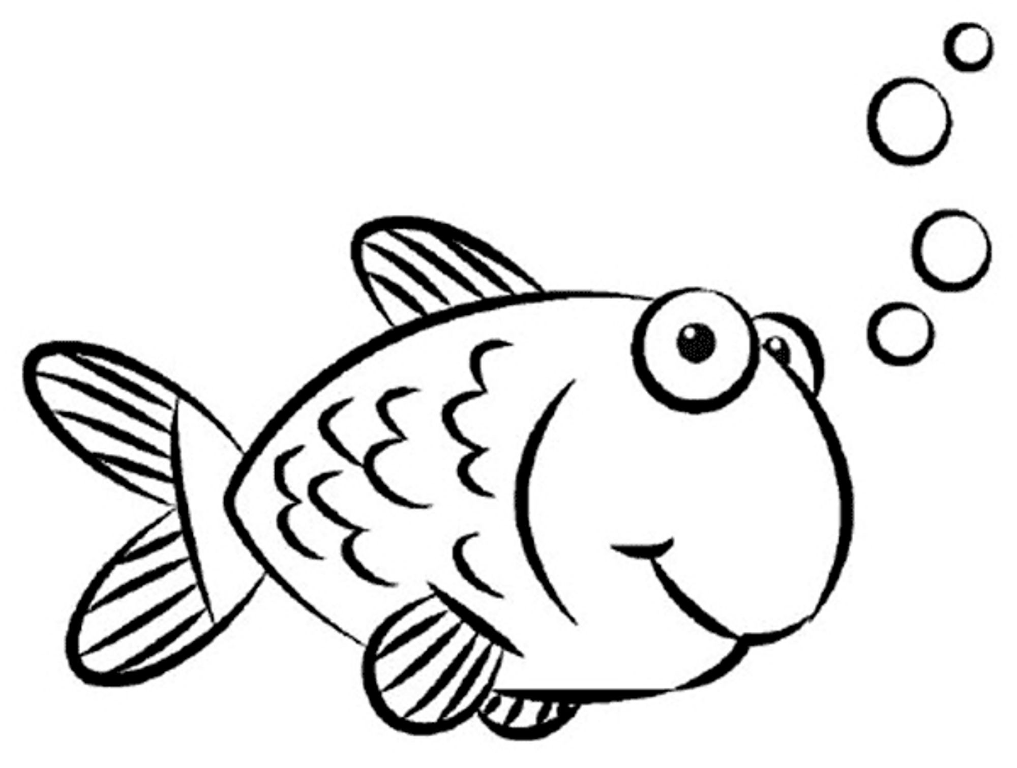 Coloring Pages For Kids Fish
 Print & Download Cute and Educative Fish Coloring Pages