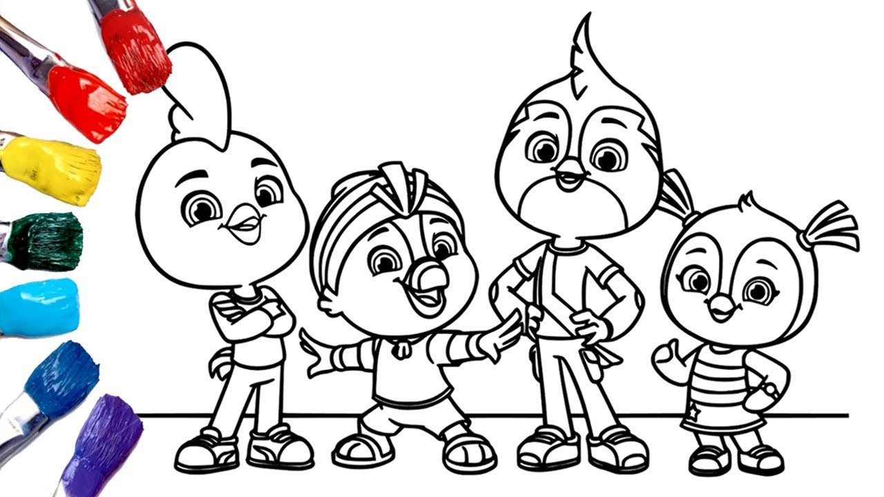Coloring Pages For Kids Free
 Top Wing Coloring Pages for Kids [1080p]