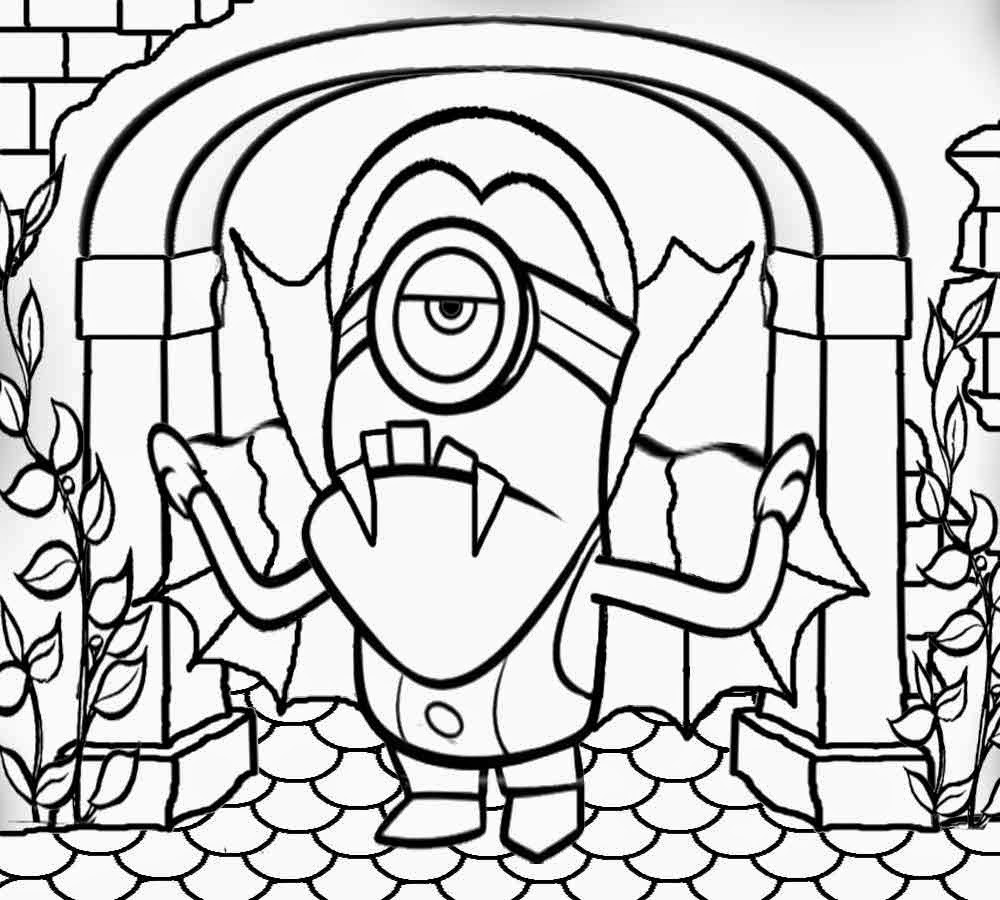 Coloring Pages For Kids Minion
 Free Coloring Pages Printable To Color Kids And