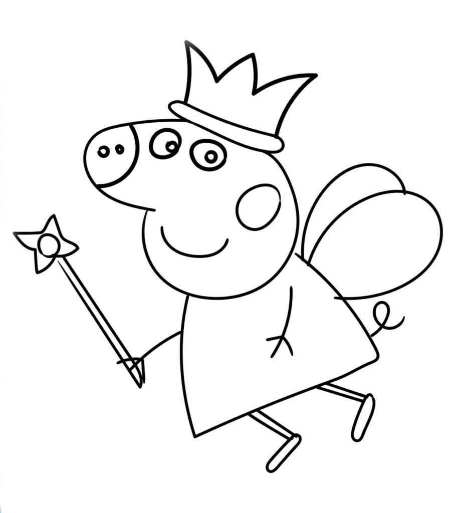 Coloring Pages For Kids Peppa Pig
 Top 35 Free Printable Peppa Pig Coloring Pages line