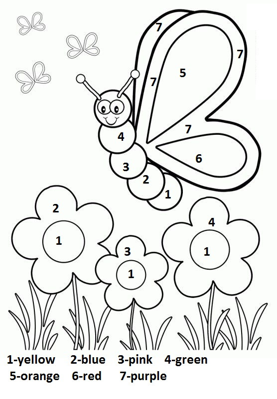 Coloring Pages For Kids Spring
 Crafts Actvities and Worksheets for Preschool Toddler and