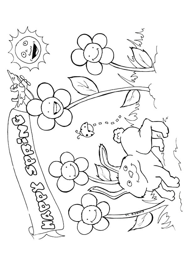 Coloring Pages For Kids Spring
 Spring Coloring Pages Best Coloring Pages For Kids