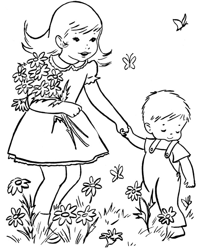 Coloring Pages For Kids Spring
 Spring Coloring Pages Best Coloring Pages For Kids