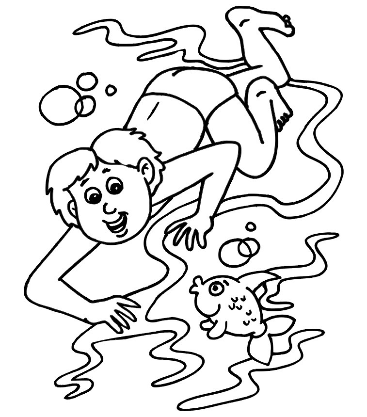 Coloring Pages For Kids Summer
 Summer coloring pages for kids