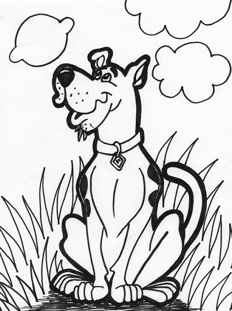Coloring Pages For Kids To Print
 Kids Page Printable Scooby Doo Coloring Pages