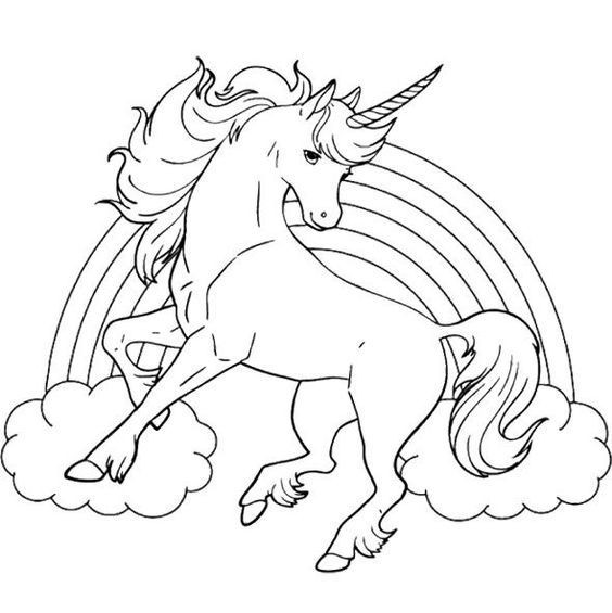 Coloring Pages For Kids Unicorn
 9 best coloring pictures images on Pinterest