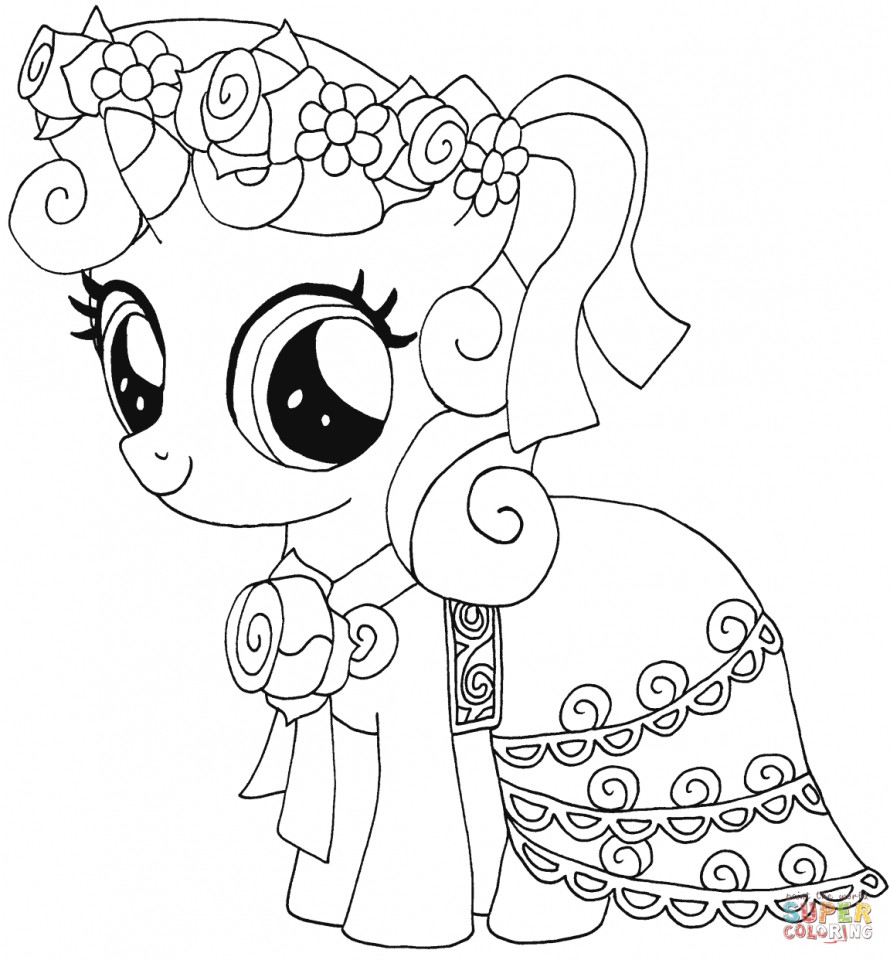 Coloring Pages For Little Girls
 Get This My Little Pony Coloring Pages to Print for Girls
