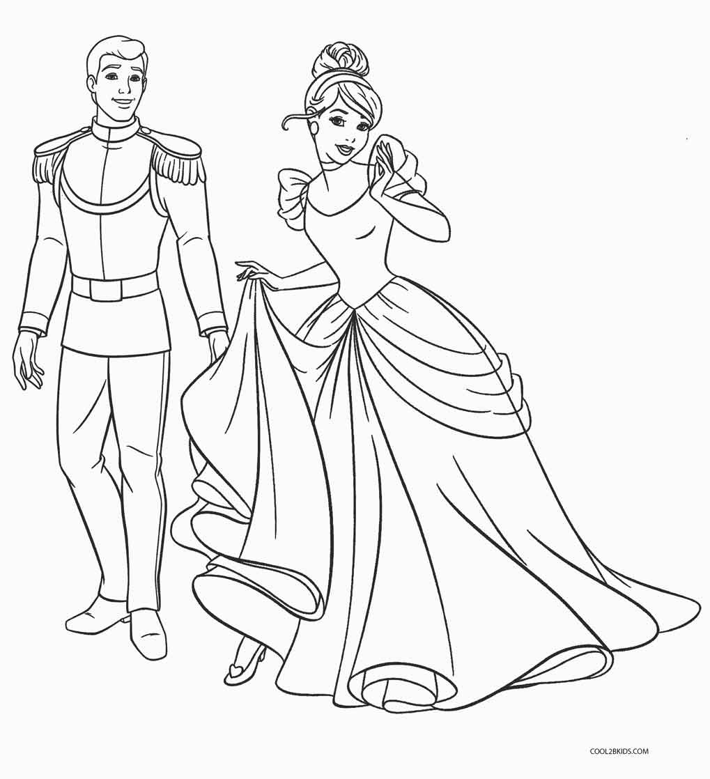 Coloring Pages For Teenagers Printable Free
 Free Printable Cinderella Coloring Pages For Kids