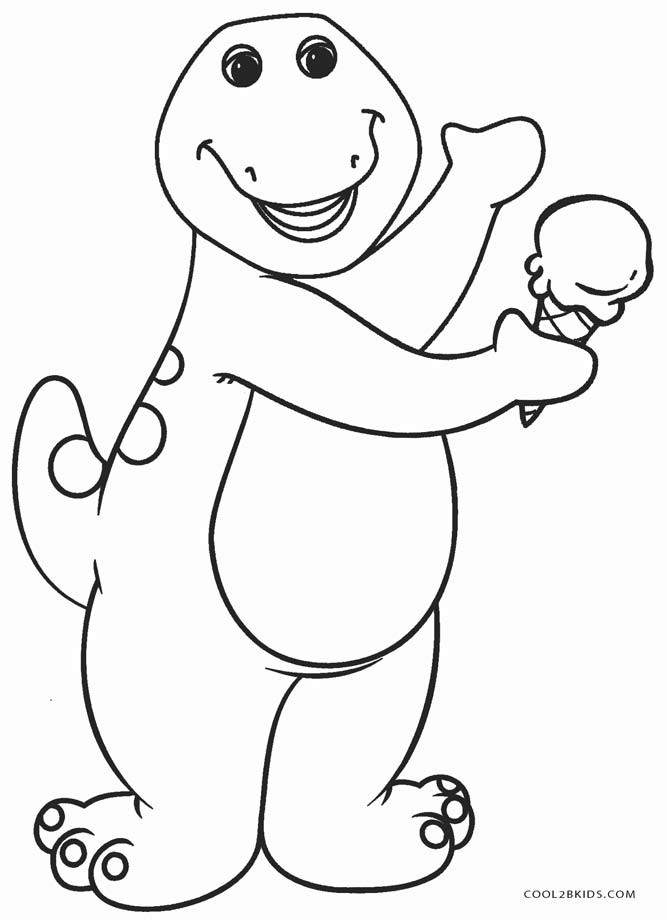 Coloring Pages For Teenagers Printable Free
 Free Printable Barney Coloring Pages For Kids