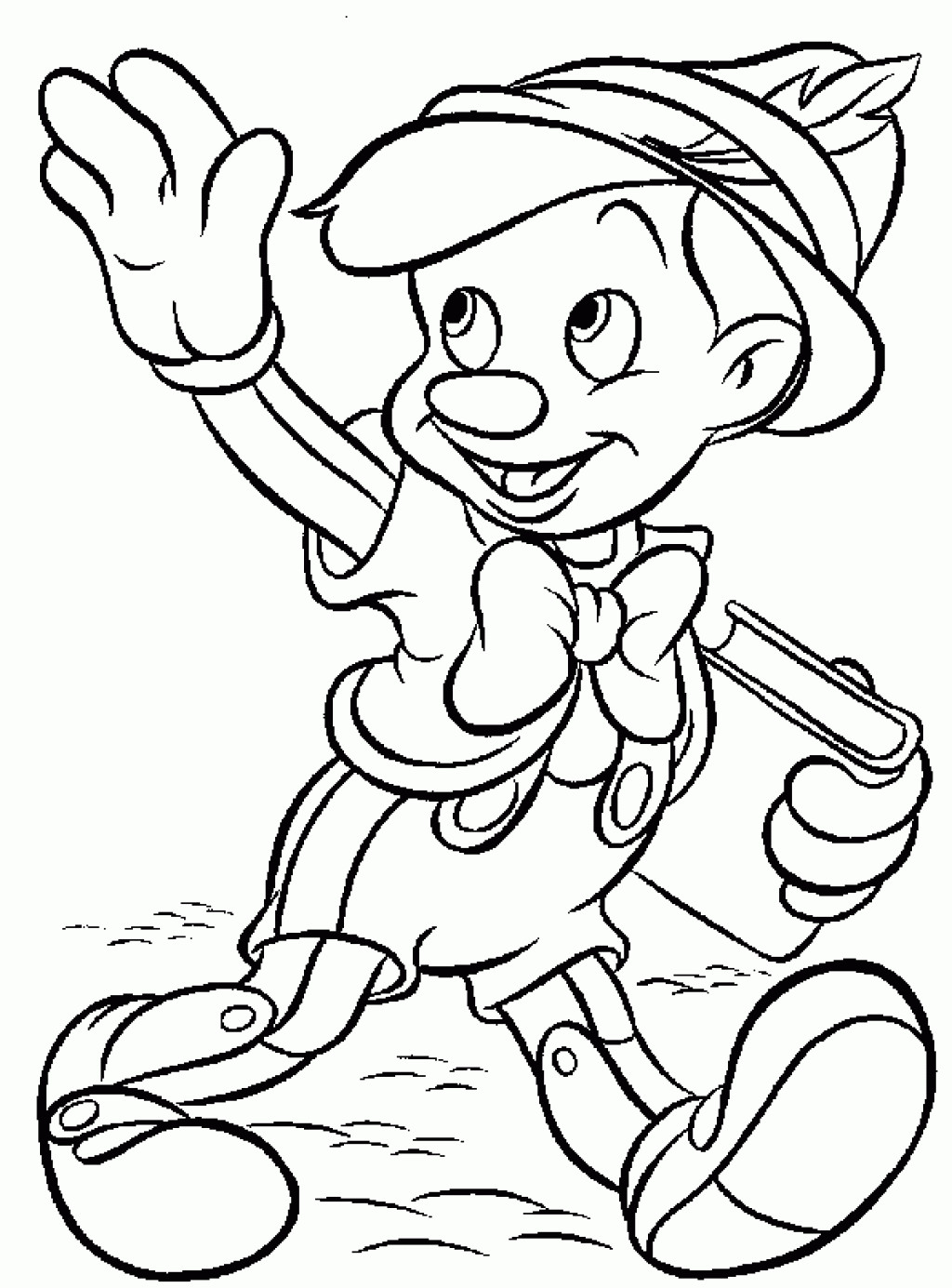 Coloring Pages For Teenagers Printable Free
 Free Printable Pinocchio Coloring Pages For Kids