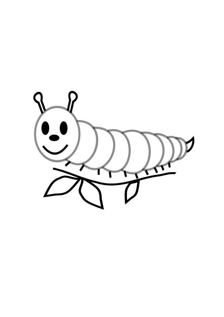 Coloring Pages For Teenagers Printable Free
 Free Printable Caterpillar Coloring Pages For Kids