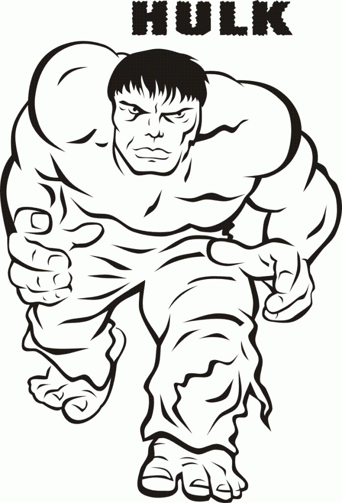 Coloring Pages For Toddlers Printable
 Free Printable Hulk Coloring Pages For Kids