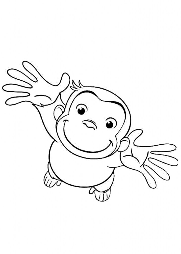 Coloring Pages For Toddlers To Print
 Curious George Coloring Pages Best Coloring Pages For Kids
