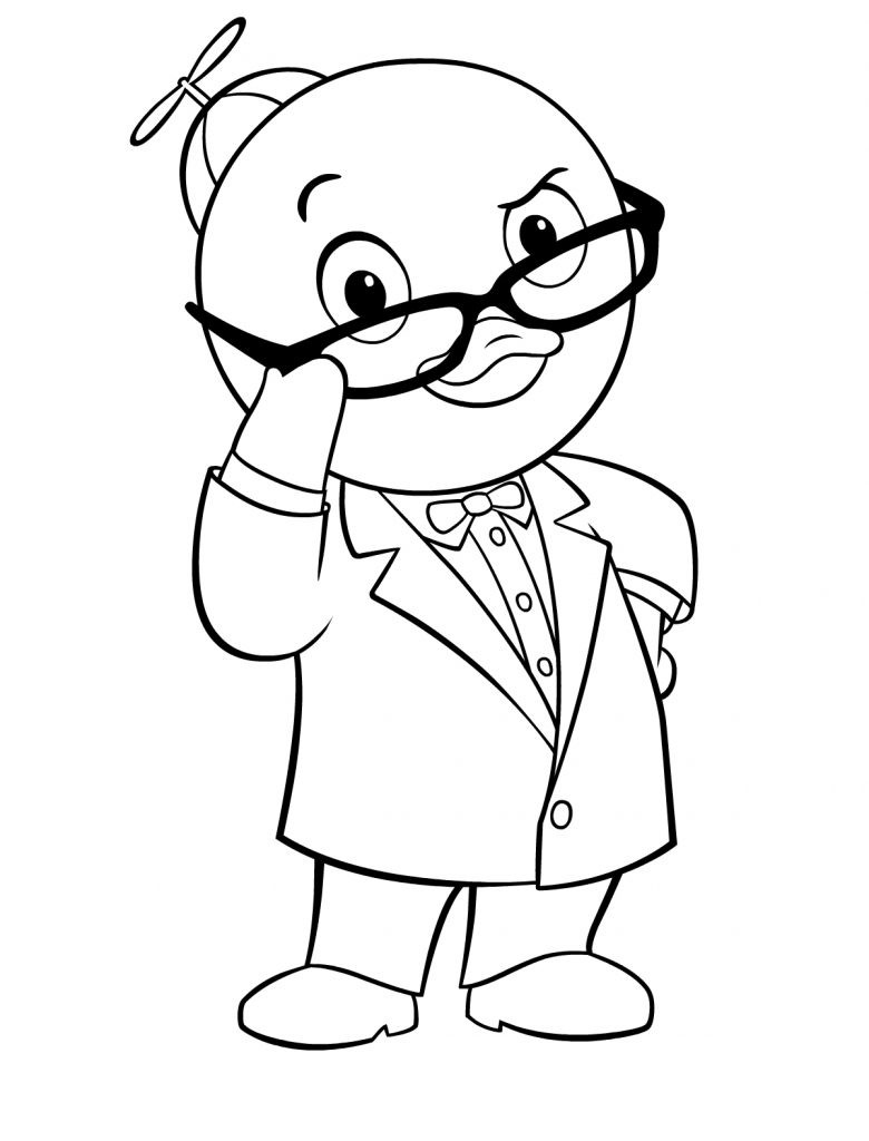 Coloring Pages For Toddlers To Print
 Free Printable Backyardigans Coloring Pages For Kids