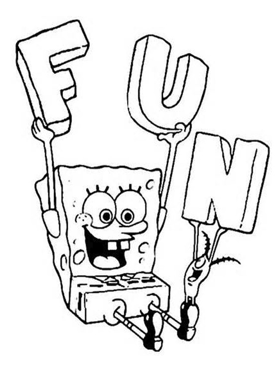Coloring Pages For Toddlers To Print
 Kids Page Spongebob Coloring Pages for Kids