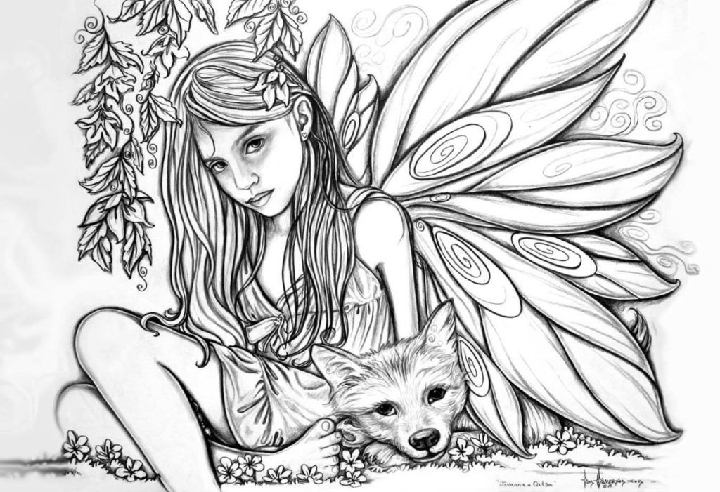 Coloring Pages Girls Hard
 Hard Coloring Pages For Girls Coloring Home
