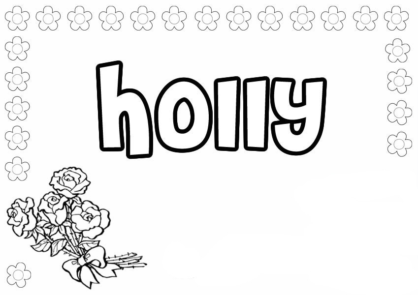 Coloring Pages Girls Names
 Girls Names coloring pages to and print for free