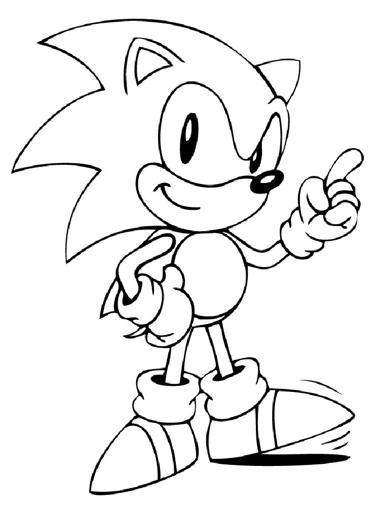 Coloring Pages Of Boys
 Super Sonic coloring pages Free Printable Super Sonic