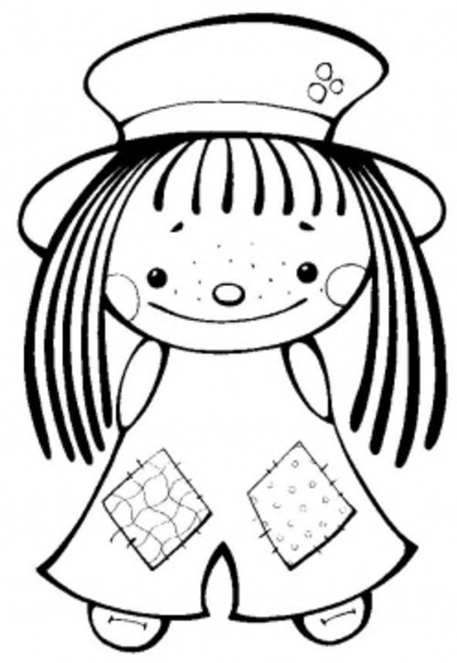 Coloring Pages Of Cute Girls
 Cute Girl Coloring Pages For Kids Disney Coloring Pages