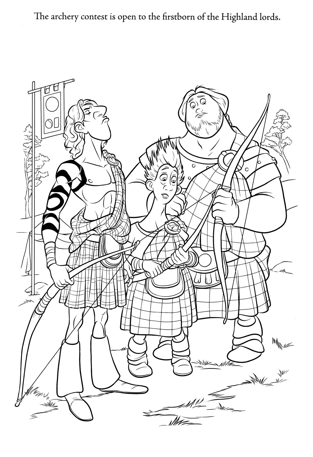 Coloring Pages Printable
 brave coloring pages