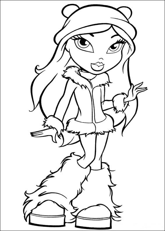 Coloring Pages Printable
 Bratz Coloring Pages Free Printable Coloring Pages