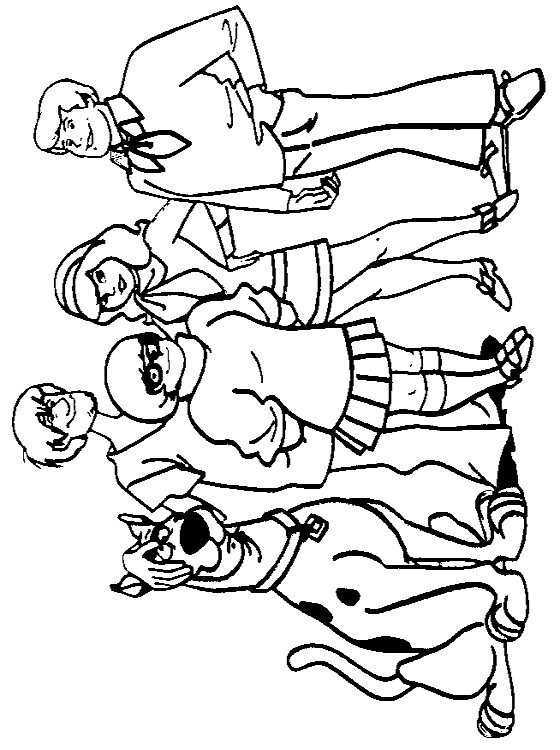 Coloring Pages Printable
 Kids Page Printable Scooby Doo Coloring Pages