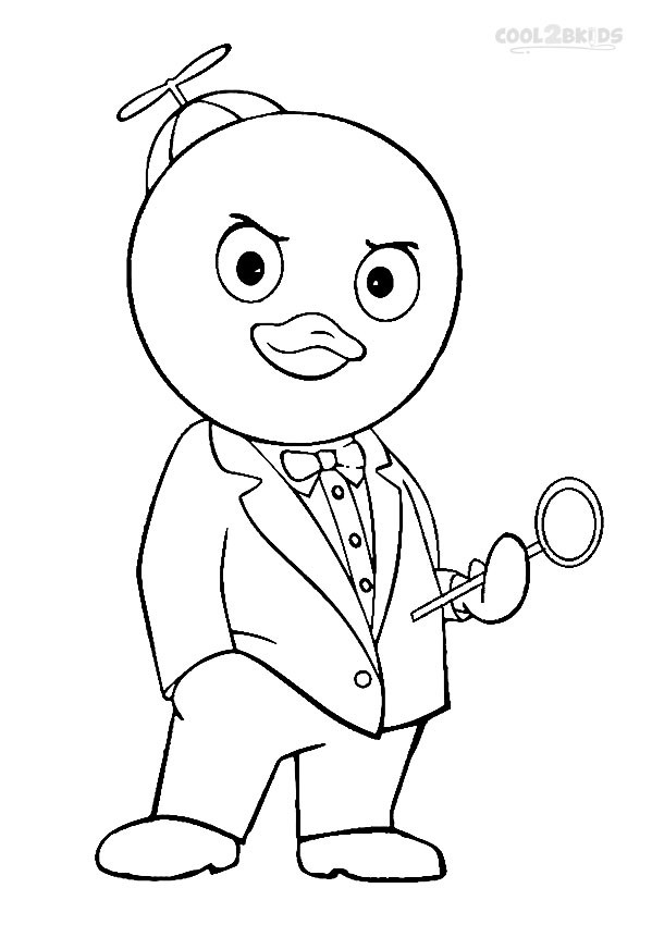 Coloring Pages Toddler
 Printable Backyardigans Coloring Pages For Kids