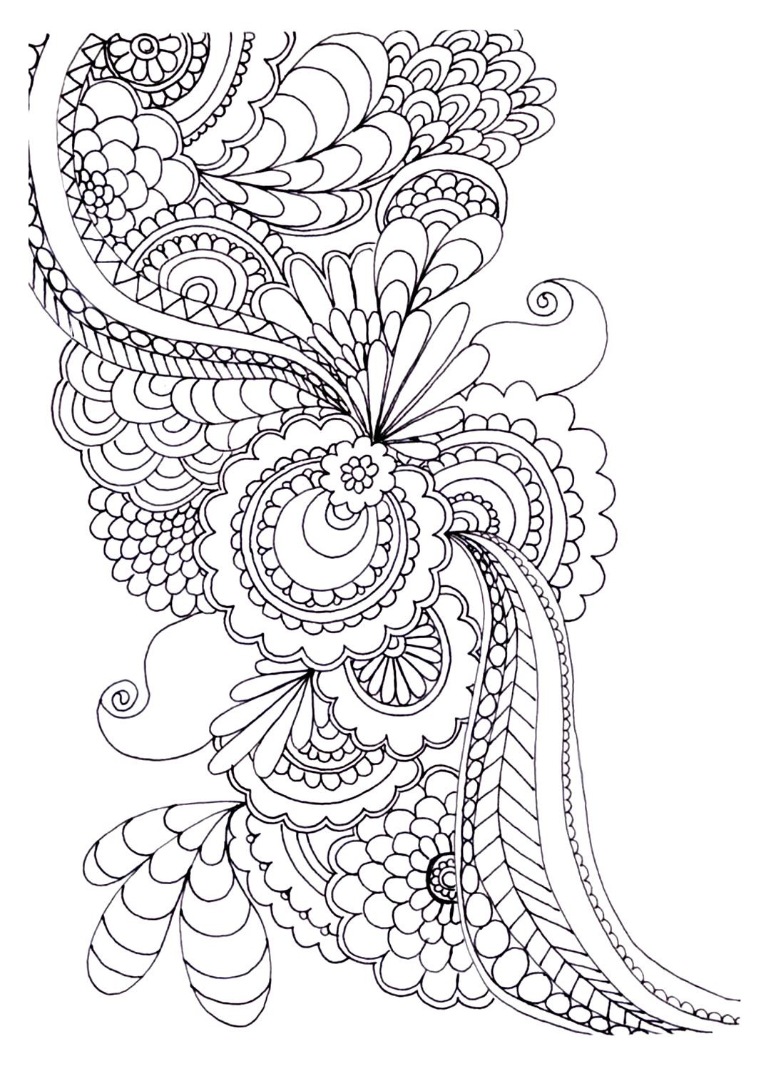 Coloring Sheet For Adults
 20 Free Adult Colouring Pages The Organised Housewife