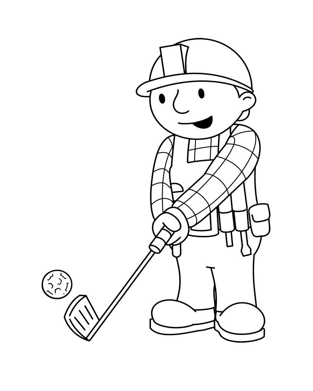 Coloring Sheet For Toddlers
 Golf Coloring Pages Best Coloring Pages For Kids