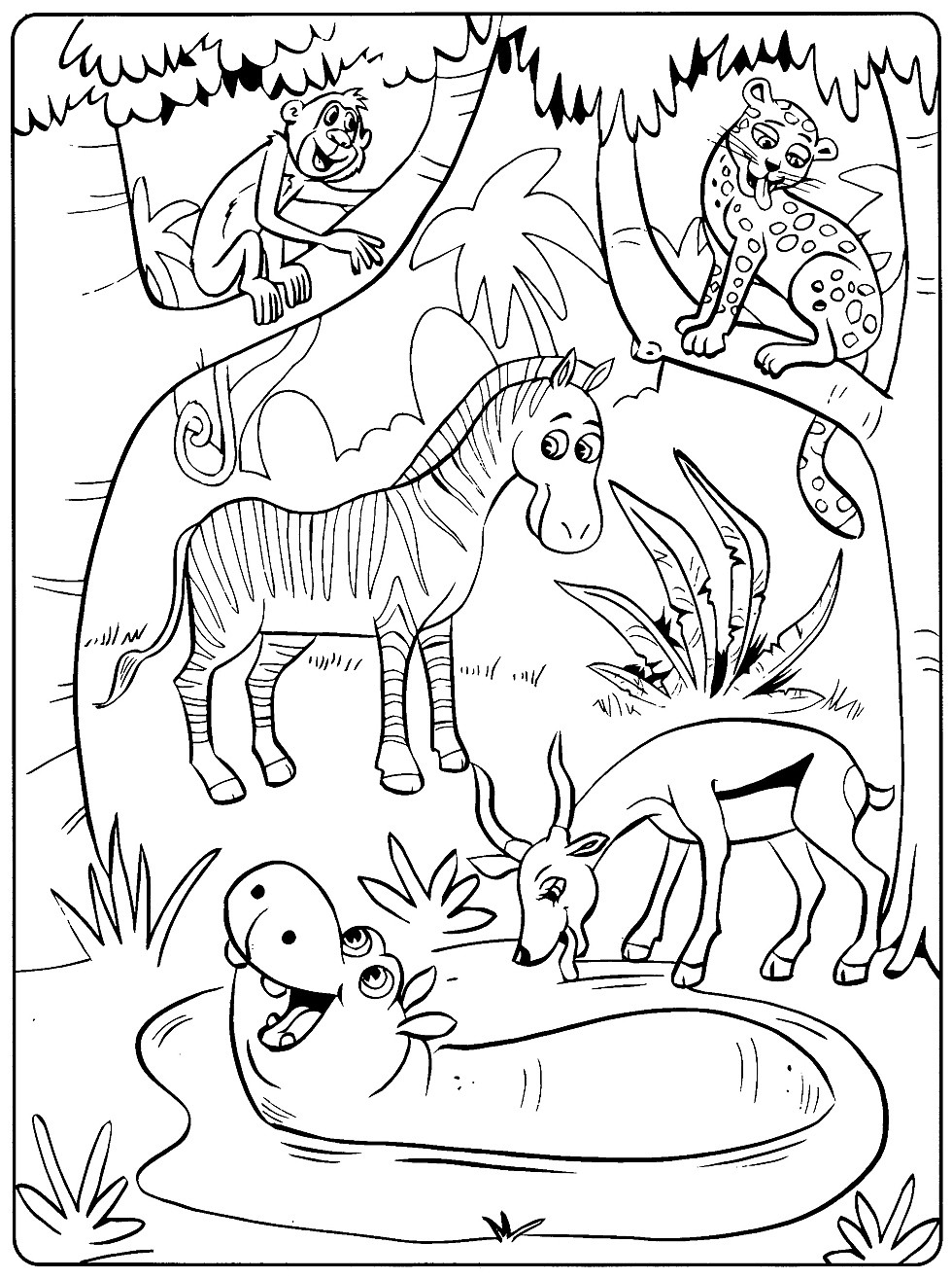 Coloring Sheet For Toddlers
 Toddler Coloring Pages
