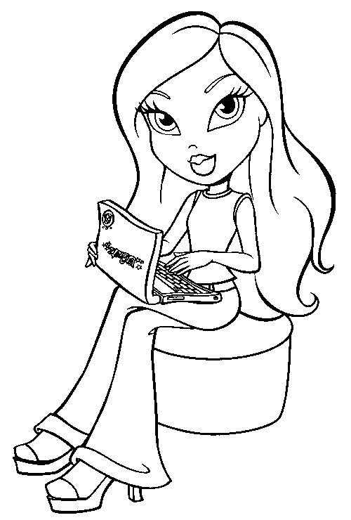 Coloring Sheets Of Girls
 Coloring Pages for Girls Dr Odd