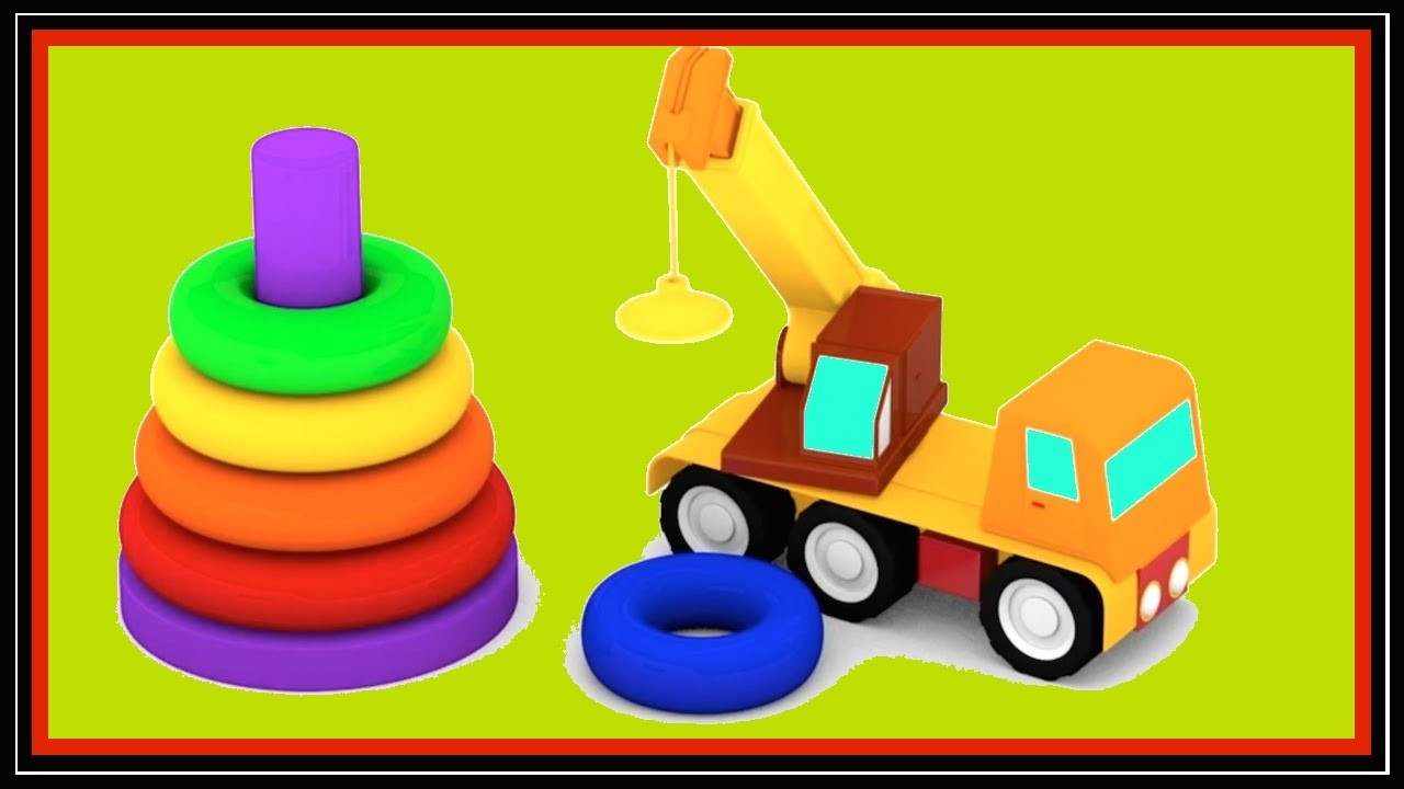 Coloring Videos For Kids
 Cartoons Cars Videos for Kids COLOR PYRAMID Learning