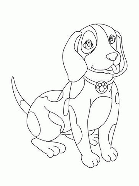 Coloring Worksheets For Kids
 Kids Page Beagles Coloring Pages