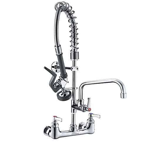 Commercial Kitchen Faucets Wall Mounted
 Review Imlezon Wall Mount Kitchen Sink Faucet Kitchen